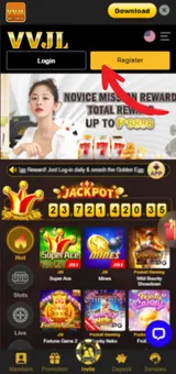 VVJL Casino Register 1
